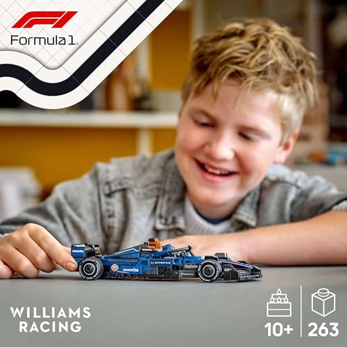 Image of LEGO Speed Champions Williams Racing FW46 F1 Race Car Vehicle Set 77249 Building Blocks Toys for 10+ Gift for Boys and Girls