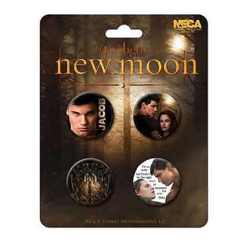 Twilight - New Moon - Jacob - Badge Pack - 4 x 38mm Badges