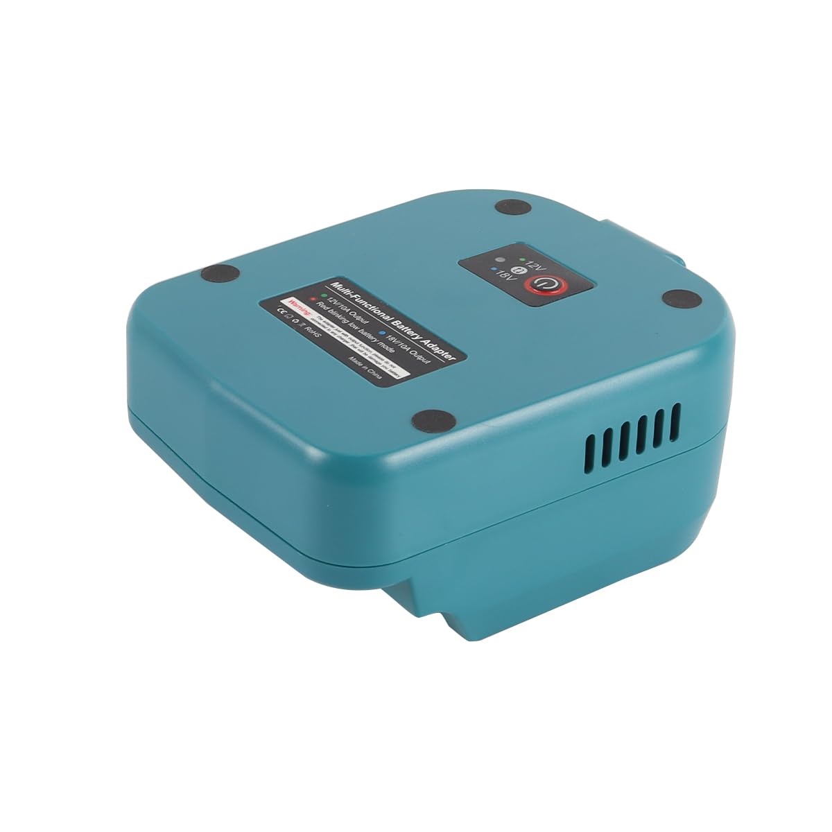 Ticha Konwerter 18 V na 12 V, konwerter 10 A 120 W, nadaje się do BL1850B, BL1860B, BL1830B itp