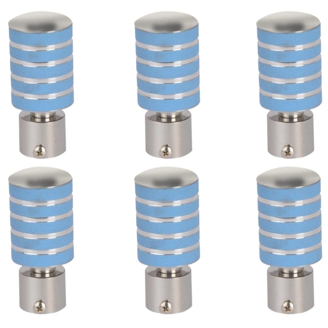Stainless Steel Curtain Finials - Modern Design -8