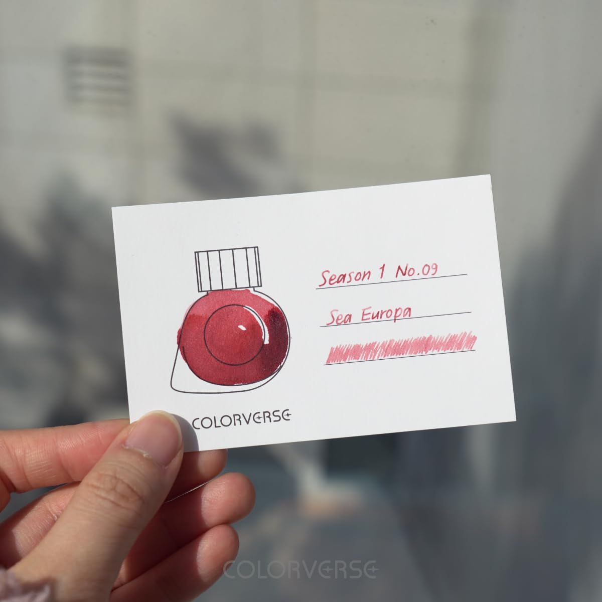 Colorverse Ink - Spaceward -No. 9, Sea Europa (65ml & 15ml) Fountain Pen Ink