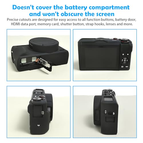 Funda de silicona Easy Hood para Canon Powershot G7 X Mark III miniatura 4