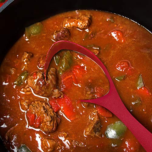 image for Zulay Kitchen Zulay Soup Ladle Spoon with Comfortable Grip - Cooking a