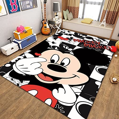 ShMizz Bereich Teppich, 3D Teppich Kreativer Cartoon Gedruckt Wohnkultur rutschfeste...