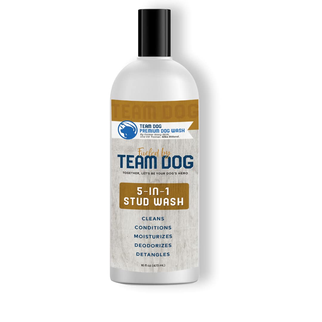 Team Dog 5-in-1 Stud Wash Shampoo - 16 fl-oz