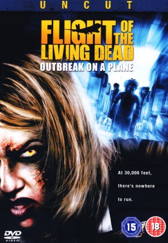 Flight of Living Dead DVD de Reino Unido película de terror y zombis en formato físico