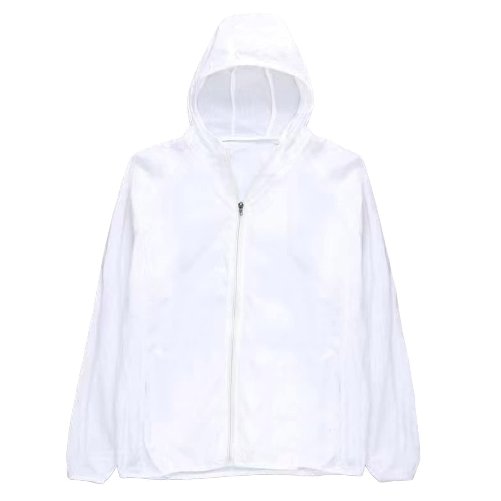 Amazon.co.jp: ホワイトメンズ UVカット アウター 薄手 ブルゾン