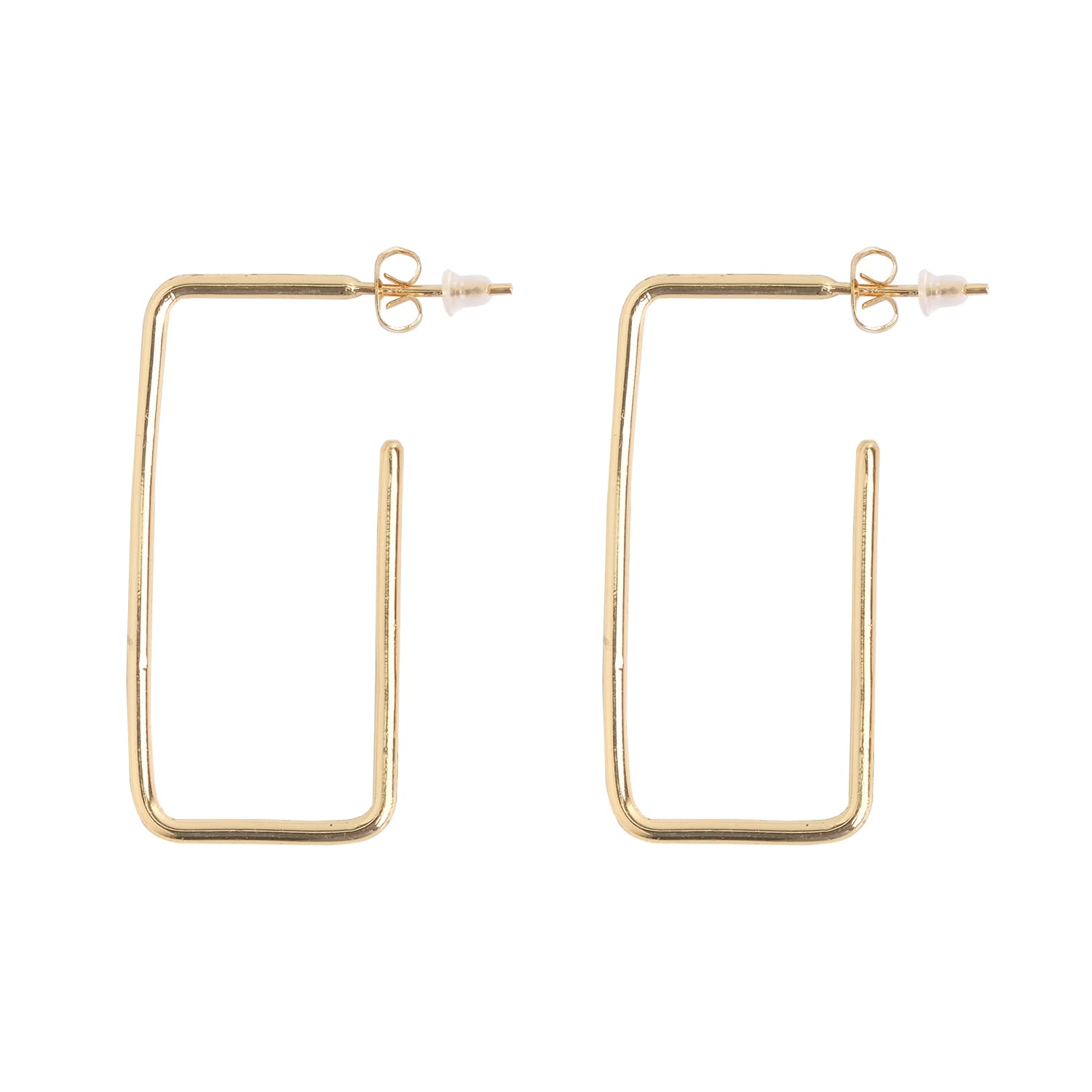 XPNSV Luxury Latest Rectangle Shape Gold Plated Light Weight Hoop Earrings,Jewellery Gift Set for Women & Girls | Anti Tarnish, Light Weight, Diwali Special Jewellery for Women, Girls and Her (B0CDL1SDBL) Amazon Price History, Amazon Price Tracker