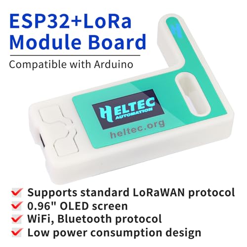 Image of 2 Pack ESP32 LoRa V3 Module Board - with 915MHz Antenna and SX1262 LoRa V3 Case Devices for Meshtastic Arduino LoRawan IOT