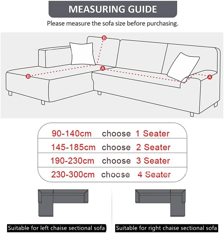 Vista 6 de PUNCK Funda de sofá mágica 2023, impermeable, elástica, fundas para sofá esquineras, fundas elásticas para sofá en forma de L para sofás de 1234