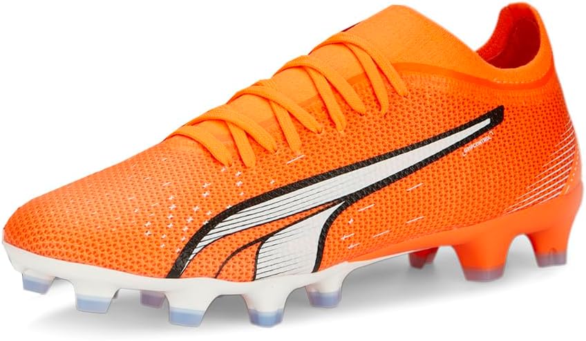 PUMA Womens Ultra Match Firm GroundArtificial Ground Soccer Cleats - Orange