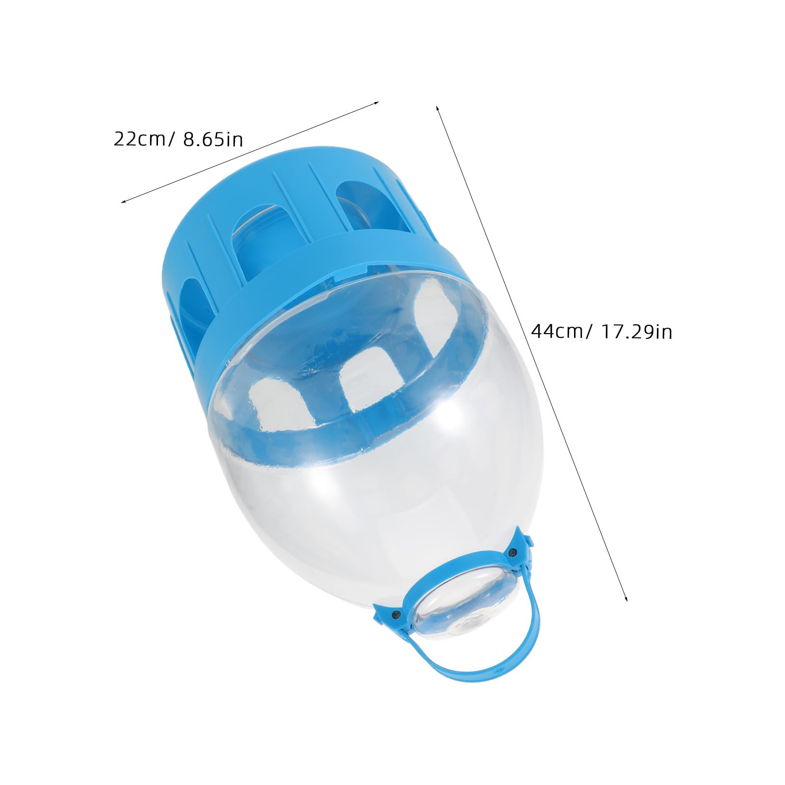 Gatuida Mangeoire à Pigeons : Bouteille d'eau Transparente de 10 L pour Pigeons, Accessoire pour Cage, Abreuvoir en Plastique pour Oiseaux et Poulets