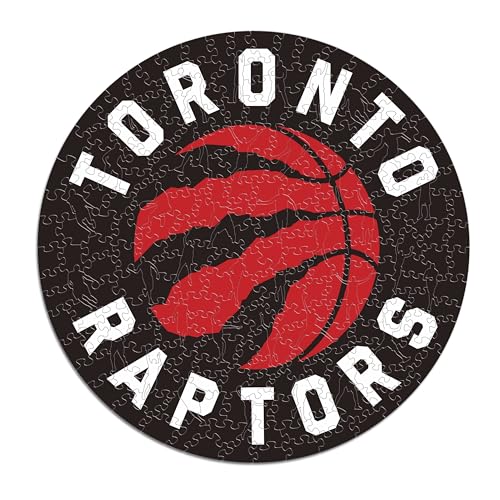 Iconic Puzzles - Toronto Raptors, Logo, Wooden Puzzle officially licensed NBA, 100% sustainable, size L, 500 Pcs - Image 3