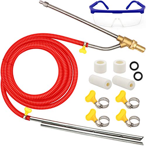 Angela&Alex Pressure Washer Sandblasting Kit, Wet Sandblaster Attachment, 5000 PSI, 1/4 Inch Quick