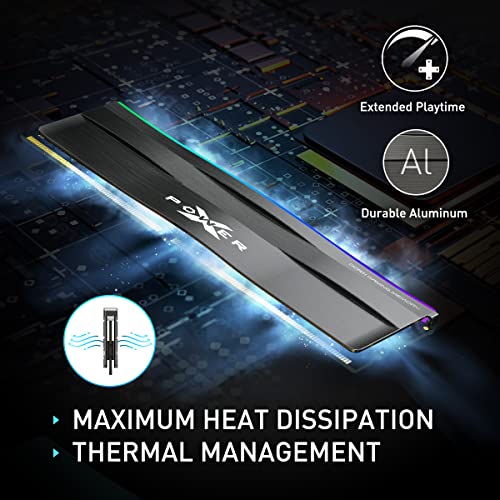 Image of SP Silicon Power Silicon Power XPOWER Zenith RGB DDR4 8GB 3200MHz PC4-25600 CL16 1.35V 288-Pin UDIMM Gaming Desktop PC Computer RAM Memory Module