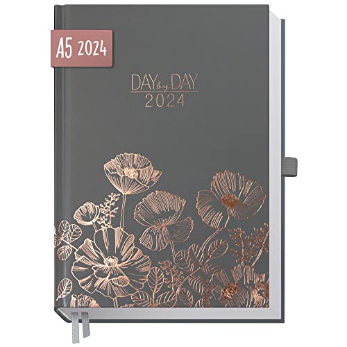 Kalender 2026 A5 Tagesplaner - 1 Tag 1 Seite Mit Deutschen Feiertagen