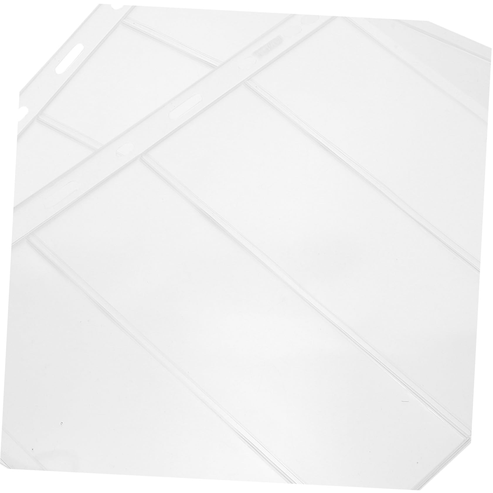 GALPADA Album di Francobolli con 20 Fogli in Pvc Trasparente, Pagine per Collezione di Francobolli e Banconote, Protezione da Polvere e Danni, per Collezionismo