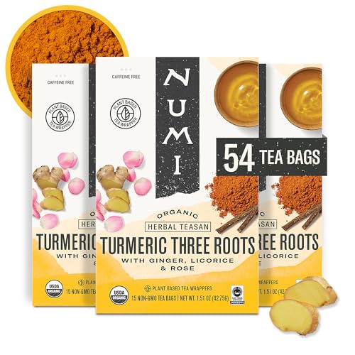 Numi Three Roots Turmeric Tea