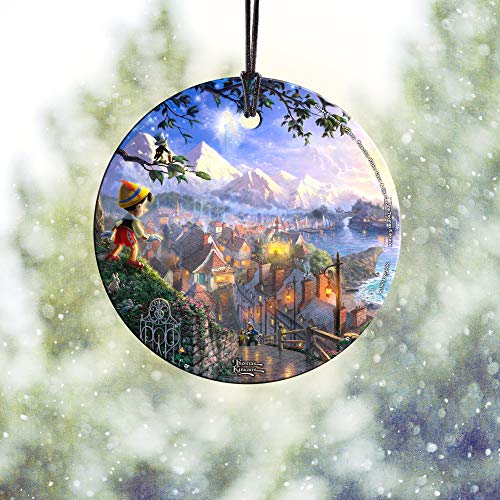 Trend Setters Disney – Pinocchio – Wishes Upon A Star – 3.5” Starfire Prints Hanging Glass Print Accessory – Ideal For Gifting And Collecting #TOP5