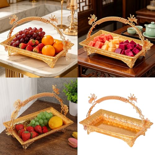 Frutero de metal decorativo: dale un toque europeo a tu encimera y postres 3