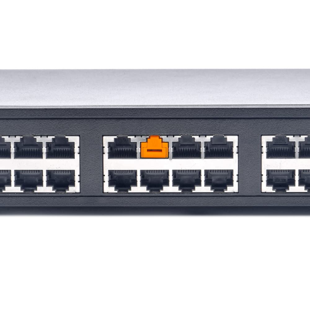 SmartKeeper Essential / 100 x RJ45 Port Blockers ohne Lock Key Basic/Orange
