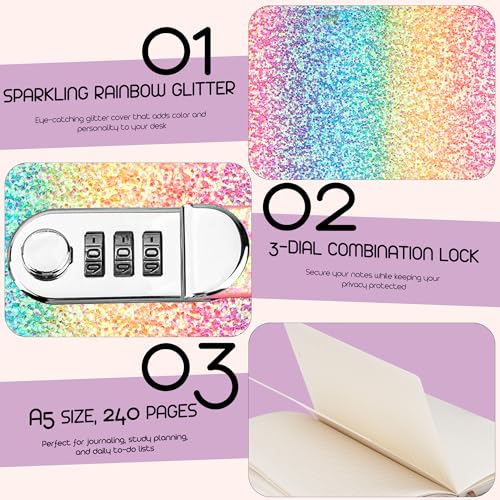 Carnet de notes A5 verrouillable à emporter partout pour votre organisation quotidienne - 3