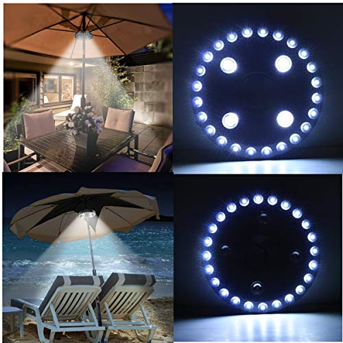 Longzhuo 28LED Camping Umbrella Light Highlight Multi-function Outdoor Tent Light Detachable Emergency