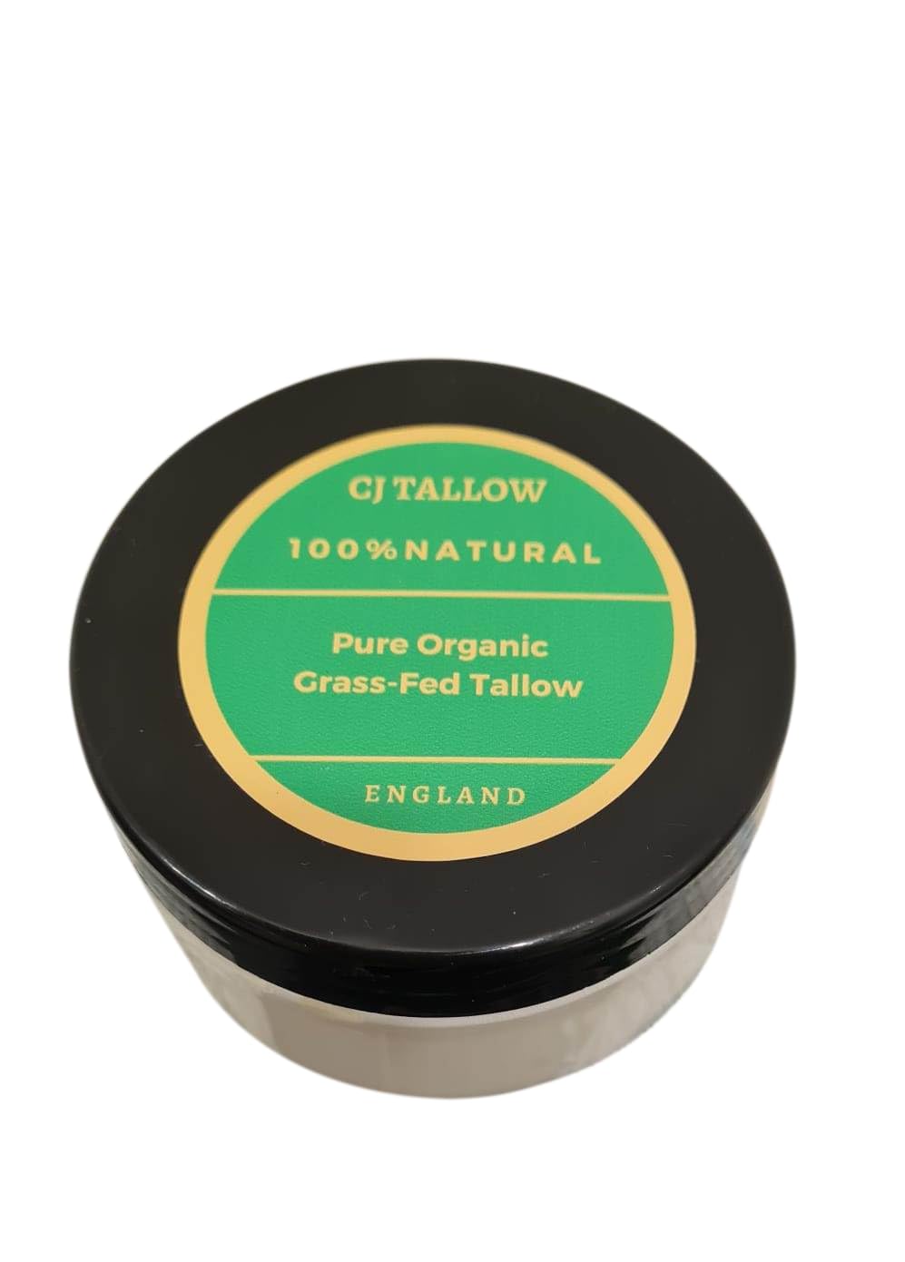 Pure Organic Beef Tallow Face Cream & Moisturiser, whitish, creamy colour - Image 2