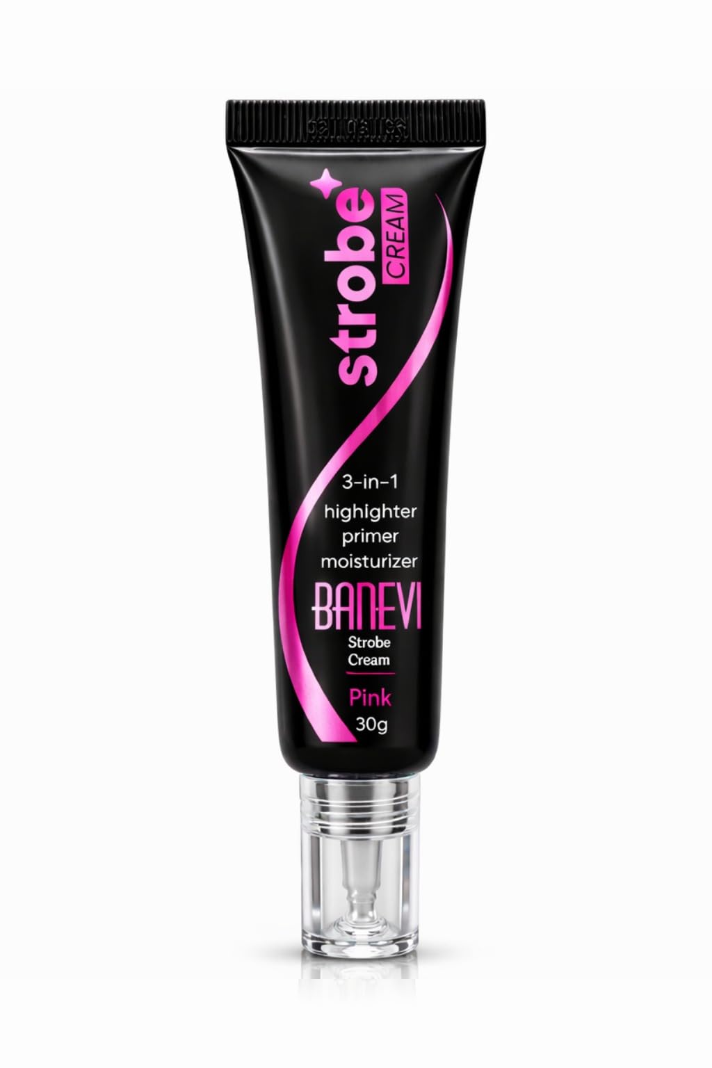 Strobe Cream for Face 30g – 3 in 1 Highlighter, Primer & Moisturiser | Dewy Instant Glow Illuminating Cream | Hydrating Makeup Base for Radiant Skin (Pink)-picture-30