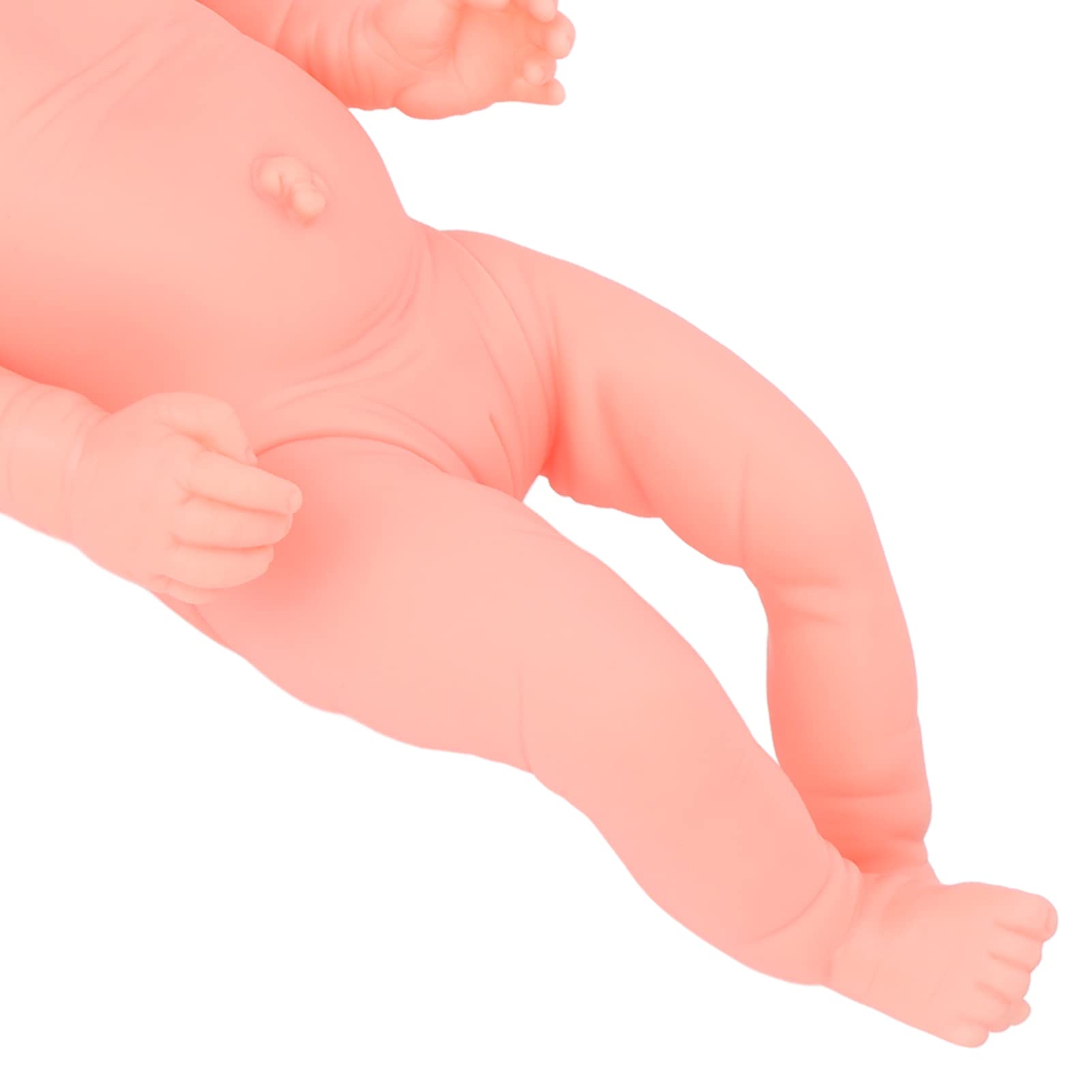 Neugeborenes Babypflegemodell, lebensgroße Babypuppe aus weichem Kunststoff, Pflegeschaufensterpuppe für simuliertes Baden