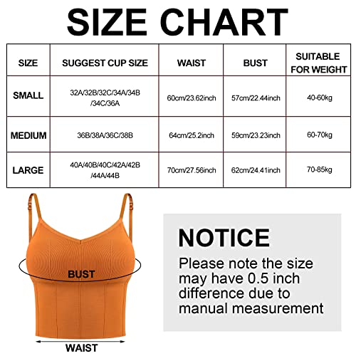 Giegxin 8 Pcs Sports Bras Low Back Sleep Bralettes Seamless Bra Tank Top Athletic Gym Camisole with Adjustable Straps2