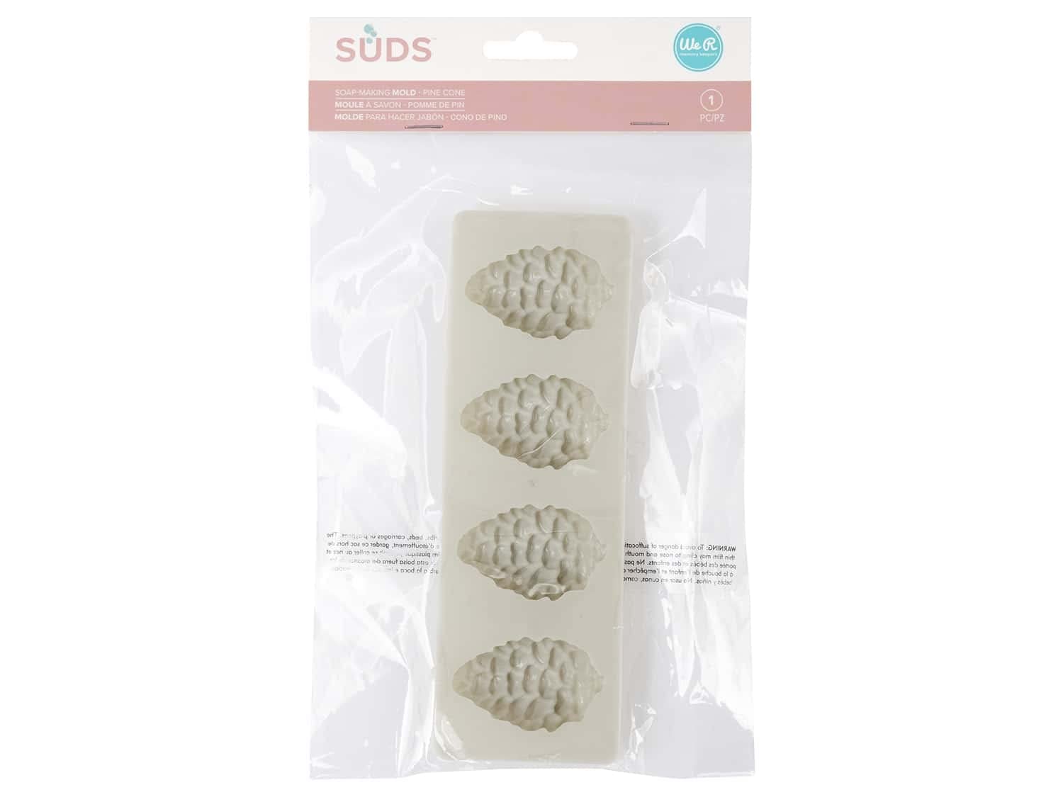 We R Memory Keepers SUDS Soap Maker Mold-Pine Cone -60000405