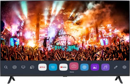 Image of AKAI 165 cm (65) Frameless 4K Ultra HD Smart LED TV AL65U-FX1WS (Black) | Powered by WebOS