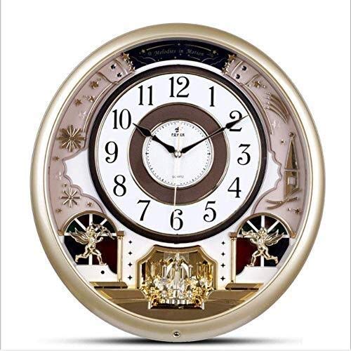 Wall Clock,Wall Clocks Rhythm Magic Motion Music Clock