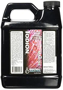 Brightwell Aquatics ABAIOD2L Iodion Liquid Salt Water Conditioners for Aquarium, 67.6-Ounce