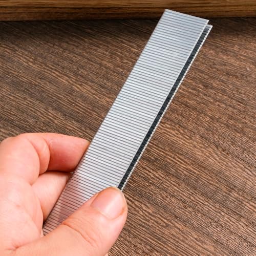 Image of 1000-Count 18 Gauge 1 /4 Inch Narrow Crown Staples 1 /2- Inch Length, Heavy Duty Galvanized Staples, for Pneumatic, Electric 18GA Stapler Gun