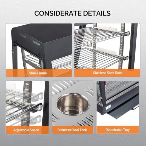 Commercial Food Warming Display Cabinet