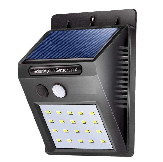 Patio Planet 20 Led Solar Motion Sensor Light, Plastic Outdoor Weatherproof for Driveway Garden Path Yard Outdoor, Home Decoration White (B0D5MQN9FH) Amazon Price History, Amazon Price Tracker
