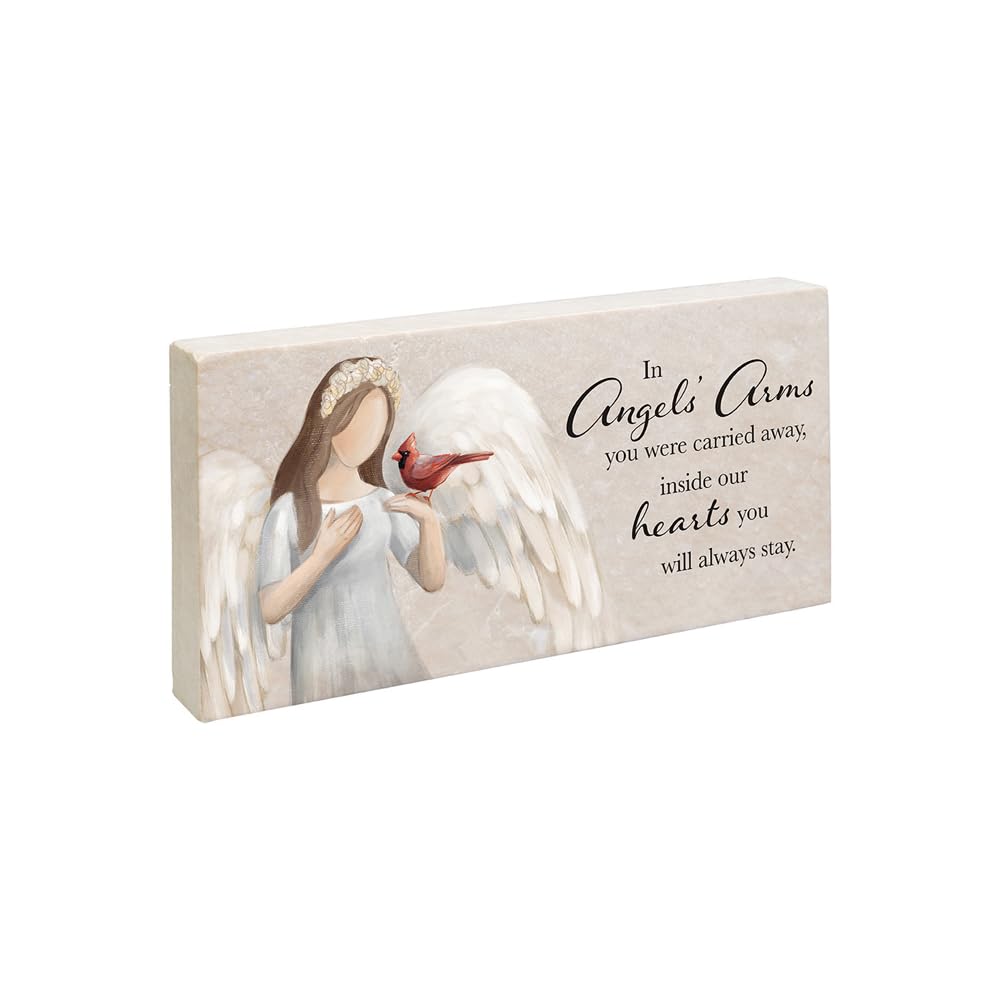 Carson Angels' Arms Weather Friendly Paver, 12-inch Width, Marble, Indoor, Outdoor, Home Decor