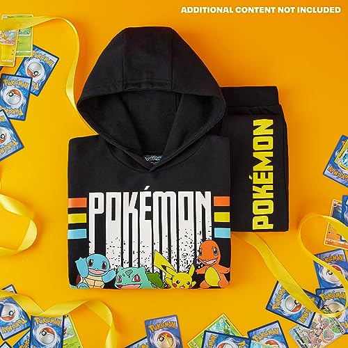 Pokemon Boys Tracksuit - 2 Piece Hoodie and Tracksuit Bottoms Set for Kids and Teenagers 5-14 Years - Gifts for Boys2