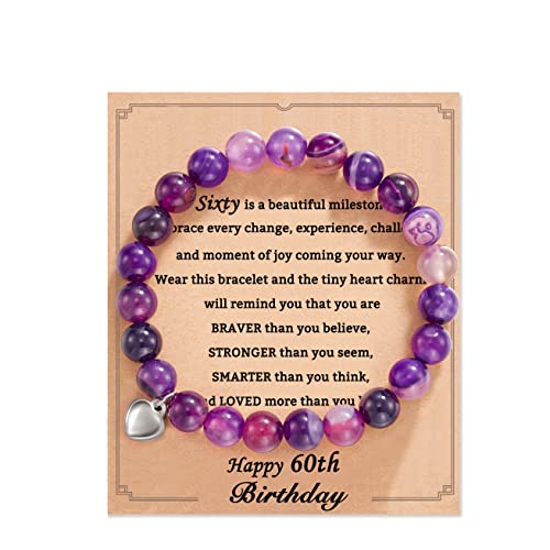 HGDEER 60th Birthday Gifts for Women, 60 Birthday Gift Ideas for 60 Year Old Woman