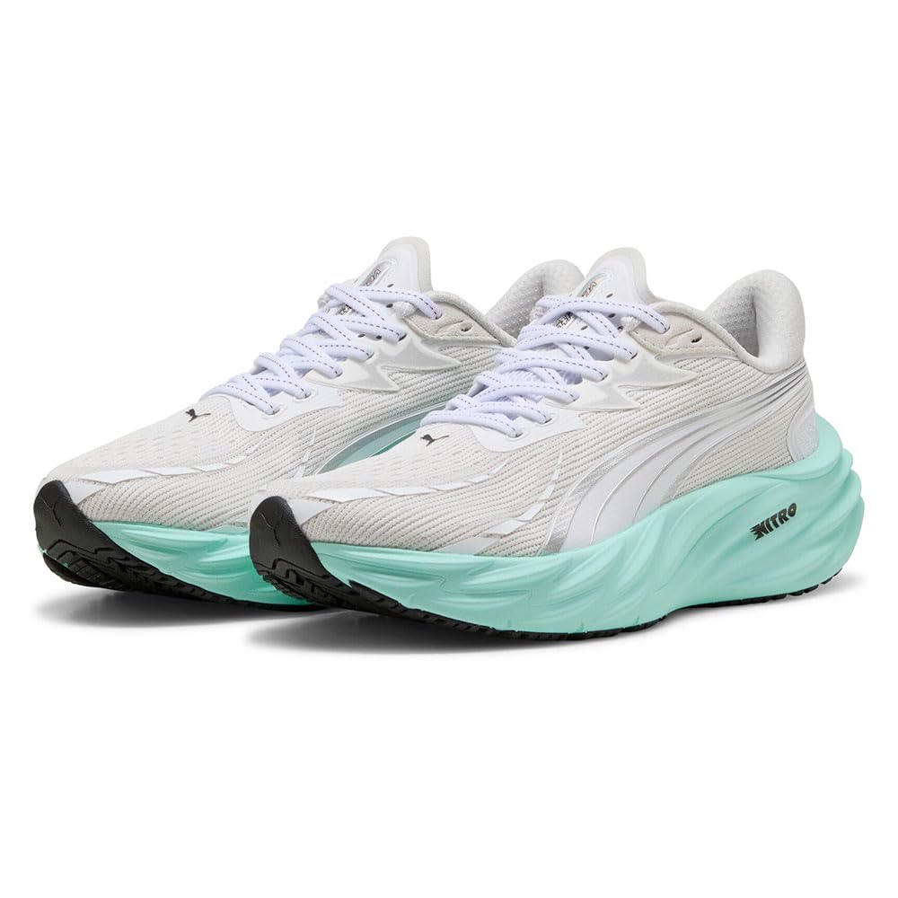 Puma Velocity Nitro 4 Running Shoes, White, UK 7.5