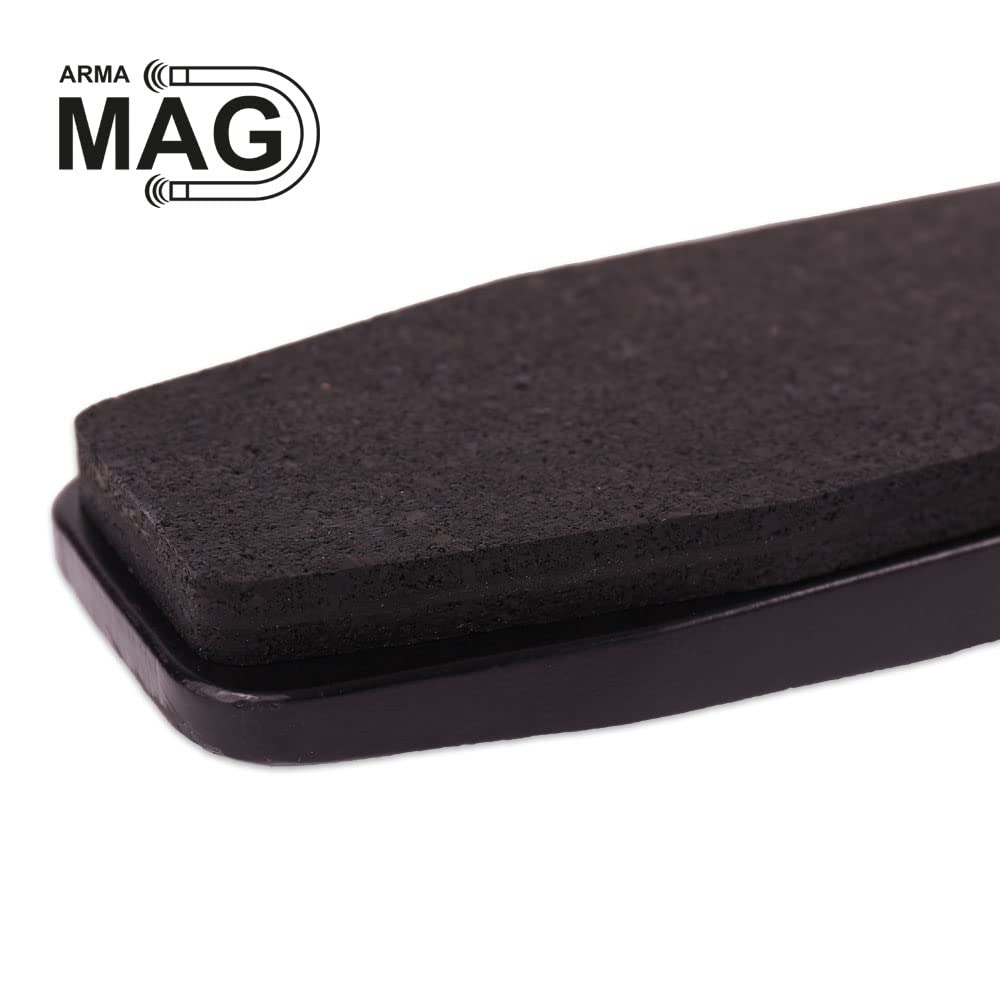 WiCo® ARMA MAG HD, magnetische Antirutschauflage für Gabelstaplerzinken und schwere Lasten (2 STK.) / 11 mm dick, 95x1150 mm (BxL) / auch für Hubwagen und andere Flurförderzeuge geeignet
