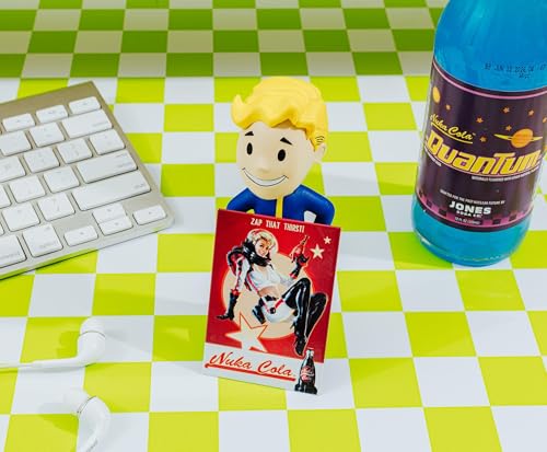 Imán decorativo redondo Nuka-Cola 4 pulgadas miniatura 6