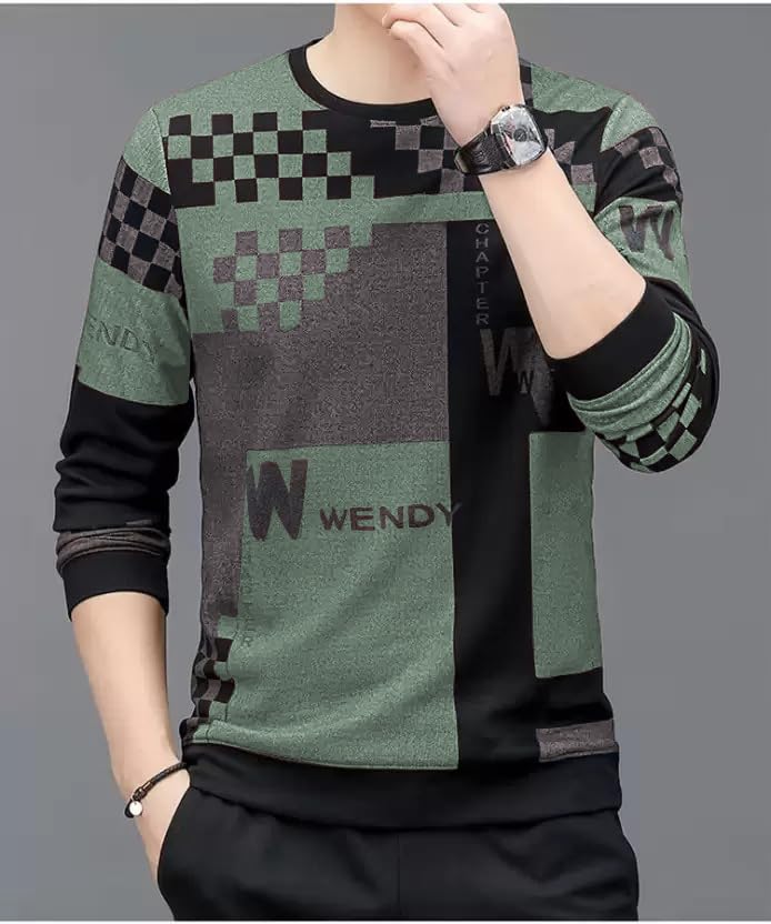 Image of Men's Premium Long Sleeve Shirt Fabric, Elegant & Comfortable Fit