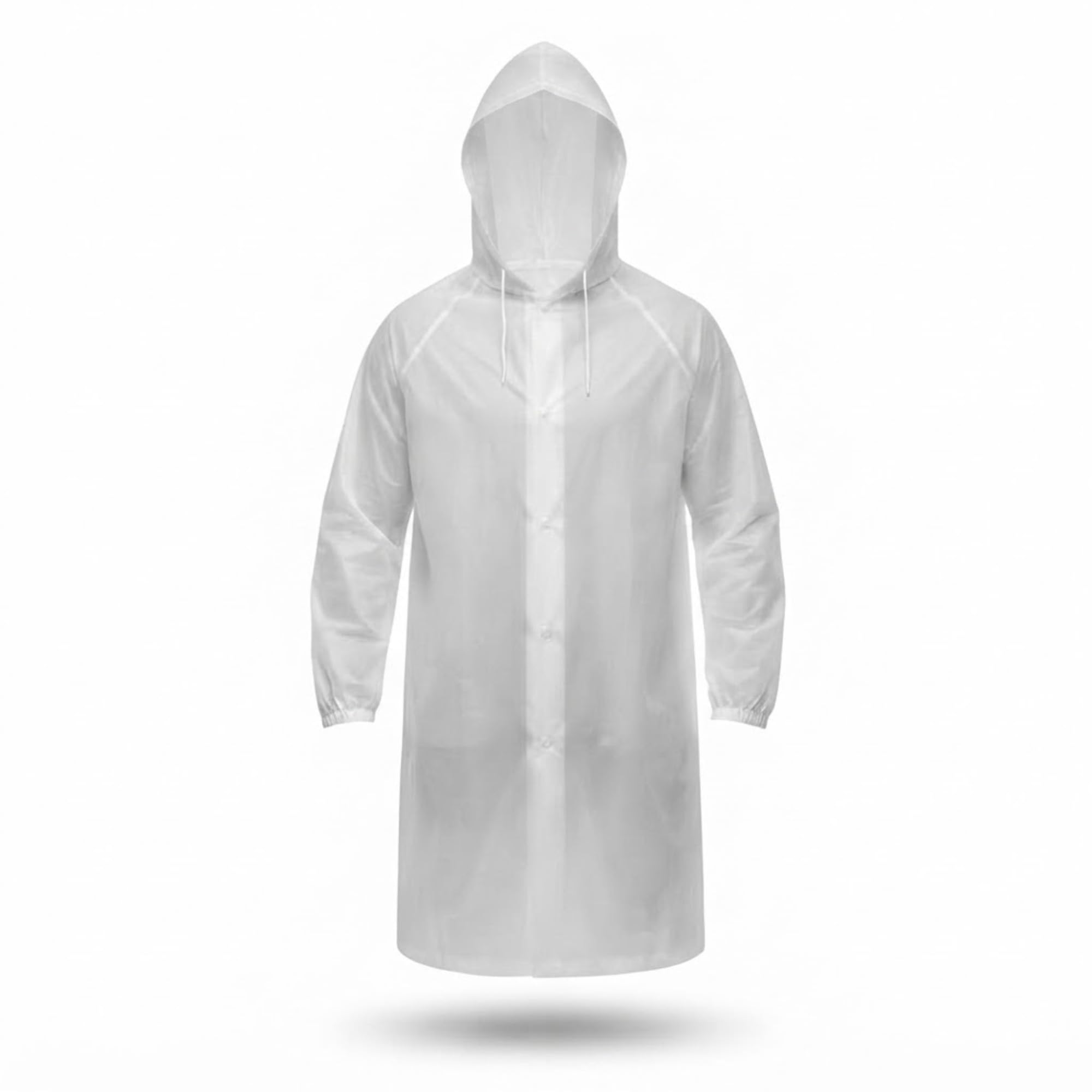 RC-1 EVA Waterproof Rain Poncho for Men & Women, Hooded Reusable Raincoat with Full Sleeves, Lightweight Portable Rainwear for Bike Riding, Travel & Monsoon Use-image-43