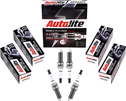Autolite APP6203 Double Platinum Automotive Replacement Spark Plugs cover