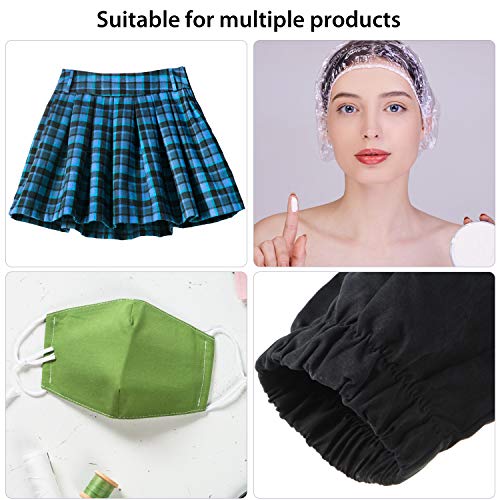 image for Shappy White Wide Sewing Elastic Knit Elastic Spool (1/2 Inch x 11 Yar