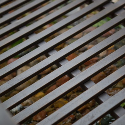 Coral Coast Coral Coast Willow Creek 4-ft. Metal Garden Bridge, Metal - Thumbnail 2