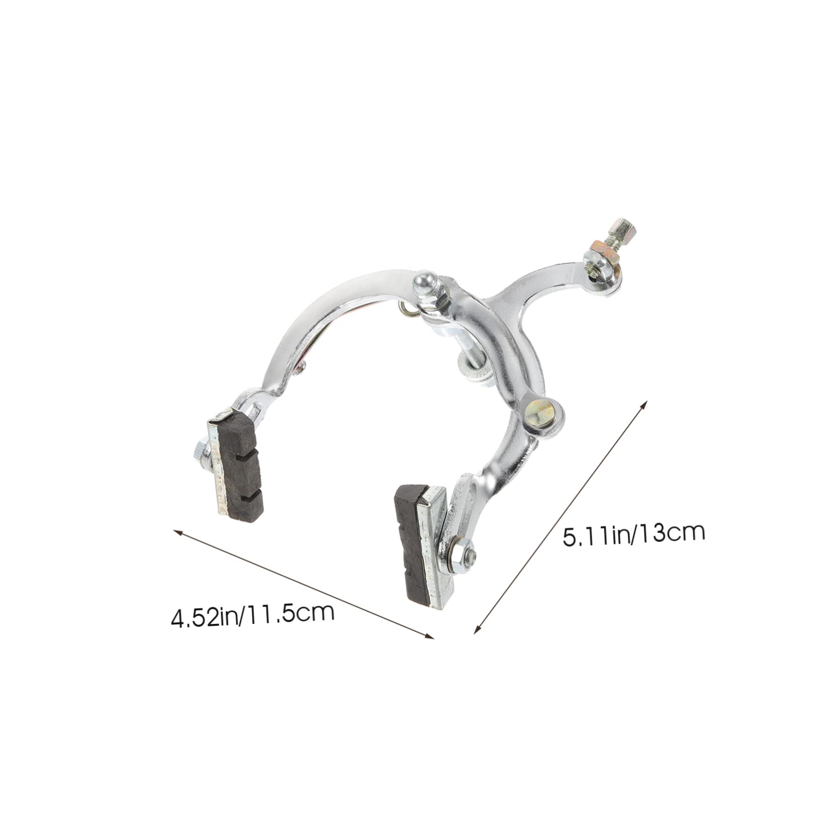 SUPVOX 2pcs Bike Brake Calipers for Road Bikes Professional Brake Pads Durable and Easy to Install